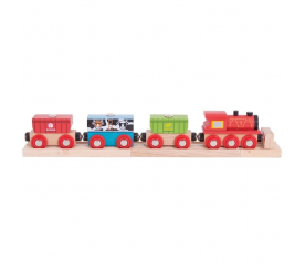 Bigjigs Rail Vlak s potravinami