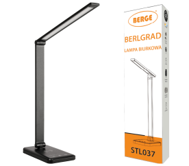 Stolní LED lampa 5W CCT s indukční nabíječkou