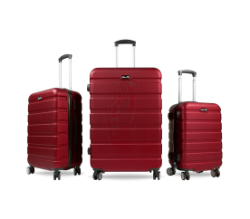 Aga Travel Sada cestovních kufrů MR4650 Červená