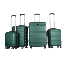 Aga Travel Sada cestovních kufrů MR4659 Tmavě zelená