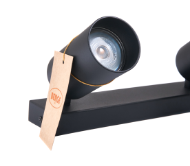 Stropní bodové svítidlo LED VIKI-L 3x GU10 černé