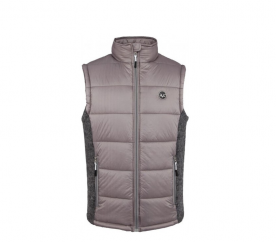 Versace 19.69 Pánská prošívaná vesta C80 Grey