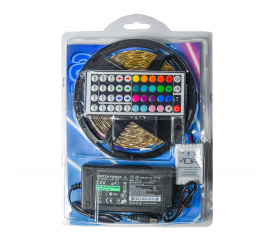 Aga LED pásek RGB 5 m + ovladač + zdroj