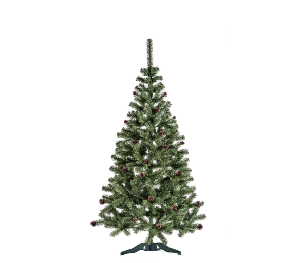 Aga Vánoční stromek 180 cm s šiškami 2DAZ504 - II. JAKOST