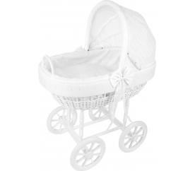 Small Foot Kočárek pro panenky Bassinet bílý