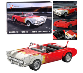 Stavebnice auto klasik hot rod Roadster 249 dílků ZA5817 univerzální