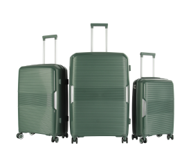 Aga Travel Sada cestovních kufrů MR4682 Tmavě zelená
