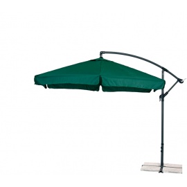 Aga Zahradní slunečník konzolový EXCLUSIV GARDEN 300 cm Dark Green