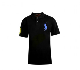 Ralph Lauren CUSTOM-FIT Black Big Pony Blue