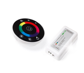 Dálkový ovladač RF pro LED RGB dotykový 18A  216W černý