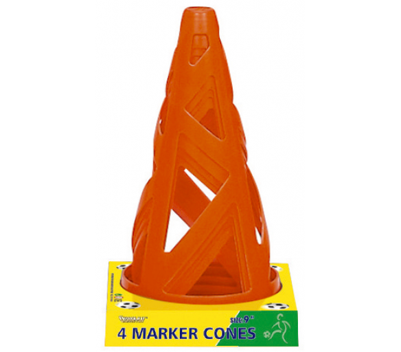 Aga Fotbalové překážky MARKERCONES 9" 4 ks