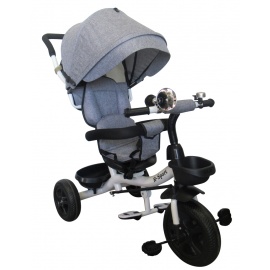 R-Sport Multifunkční tříkolka T4 White-Grey