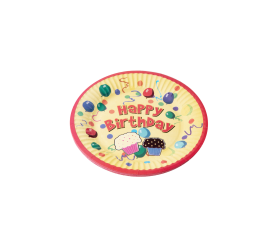Aga4Kids Papírové talířky 18cm DS931-8 10 ks