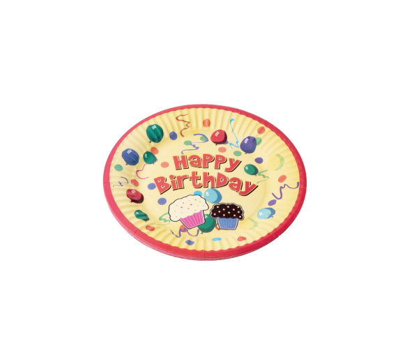 Aga4Kids Papírové talířky 18cm DS931-8 10 ks