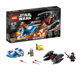 Lego Star Wars Stíhačka A-Wing™ vs. mikrostíhačka TIE Silenc