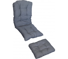 LEX Polstry na ratanové křeslo CONSUL RATTAN Dark Grey