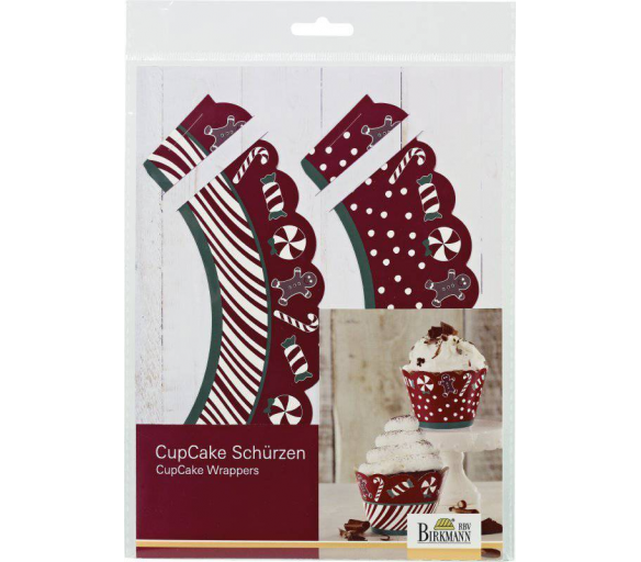 Vánoční obaly na muffiny CANDY CHRISTMAS - Birkmann - Birkmann
