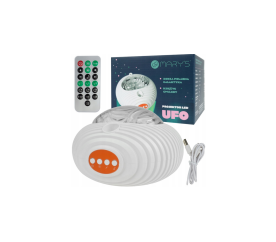 UFO GALAXY star projektor pro děti + RGBW dálkové ovládání
