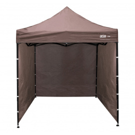 Aga Nůžkový stánek PARTY 3x3m Hnědý