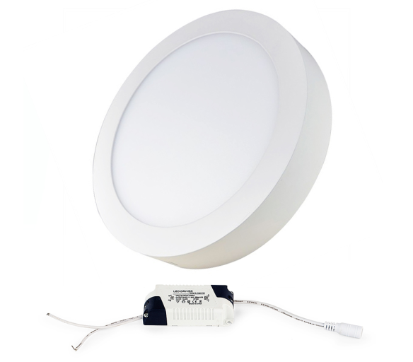 LED panel KRUHOVÝ BRGD0114 170x35mm přisazený - 12W - 230V - 860Lm - IP20 - teplá