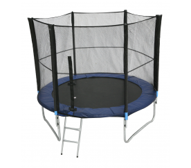Linder Exclusiv Trampolína XXL 250 cm + ochranná síť + žebřík + krycí plachta