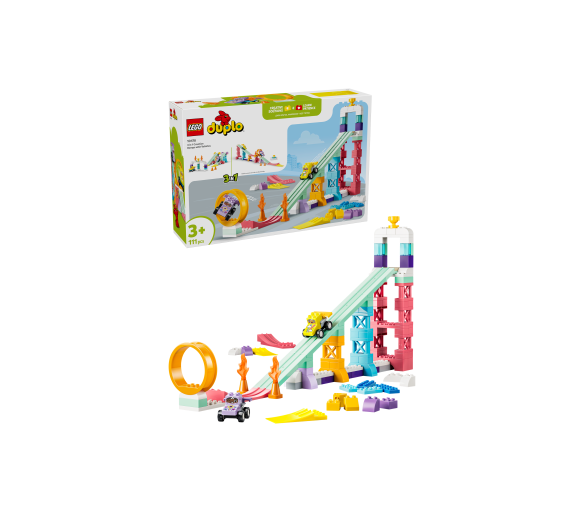 LEGO® DUPLO® 10478 Kreativní rampy s autíčky 3 v 1