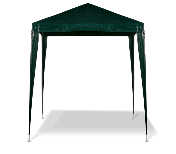 Zelený komerční pavilonový stan 2x2
