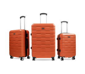 Aga Travel Sada cestovních kufrů MR4658 Oranžová
