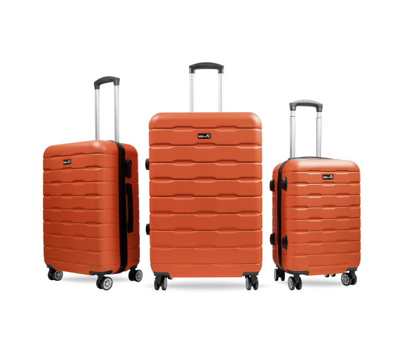 Aga Travel Sada cestovních kufrů MR4658 Oranžová