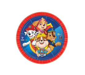 PawPatrol Papírové talířky Tlapková patrola 20 cm 8 ks