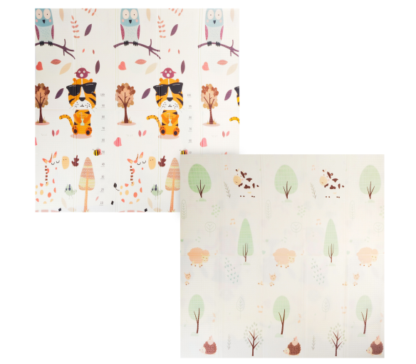 Aga4Kids Dětská skládací pěnová podložka 200x180 cm - II. JAKOST
