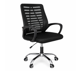 Aga Kancelářské ergonomické křeslo Černé 6DAZ668 - II. JAKOST