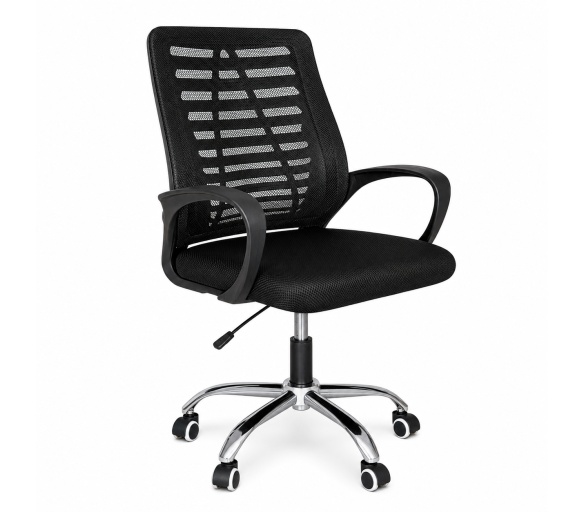 Aga Kancelářské ergonomické křeslo Černé 6DAZ668 - II. JAKOST