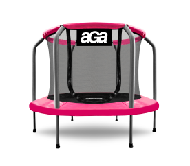 Aga Dětská trampolína 150 cm Růžovo-šedá