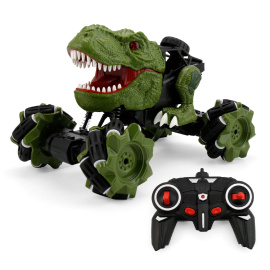 Aga4Kids RC Autíčko Dinosaurus Zelené