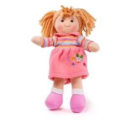 Bigjigs Toys Látková panenka Jenny 28 cm 2DZ167 - II. JAKOST