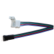 Konektor pro LED PÁSKY - RGB - 10mm - 4pin - PÁSEK / KONTROLER