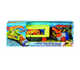 Hot Wheels havarující tahač