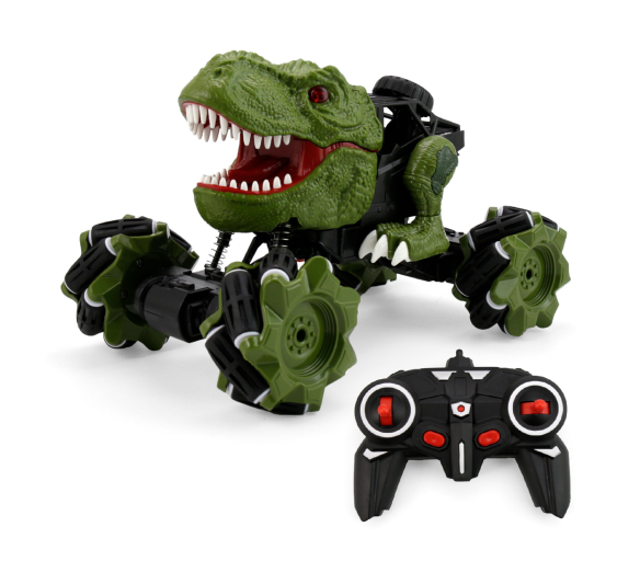 Aga4Kids RC Autíčko Dinosaurus Zelené 2DZ213 - II. JAKOST