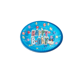 Aga4Kids Papírové talířky 18cm DS931-13 10 ks
