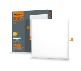 LED čtvercové svítidlo PREMIUM - 24W - neutrální bílá