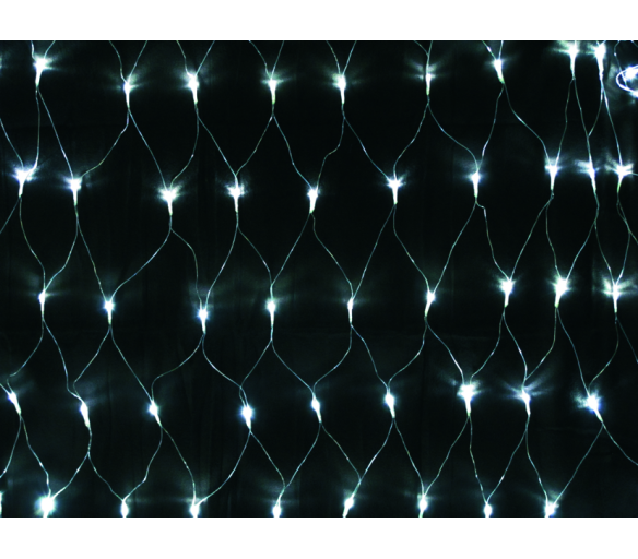 Linder Exclusiv Vánoční světelná síť 240 LED Studená bílá