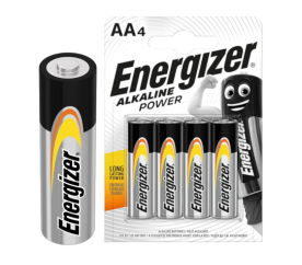 Sada 4x baterií ENERGIZER AA LR06
