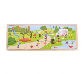 Bigjigs Toys Puzzle V parku