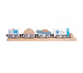 Bigjigs Rail Dřevěný důlní vlak