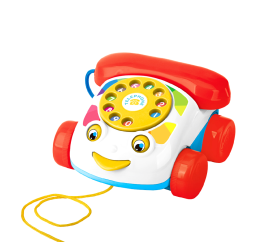Aga4Kids Dětský telefon s kolečky