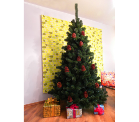 Umělý vánoční stromek - Borovice zelená 150 cm