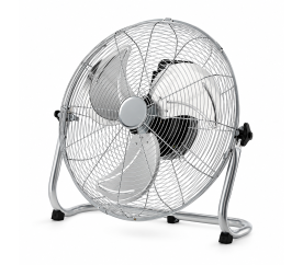 Aga Podlahový ventilátor 50 cm Stříbrný