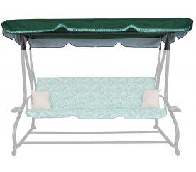 Aga Střecha na zahradní houpačku COMFORTLUX Prestige Green