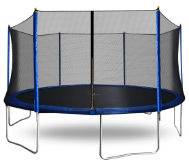 Aga SPORT FIT Trampolína 460 cm Modrá + ochranná síť